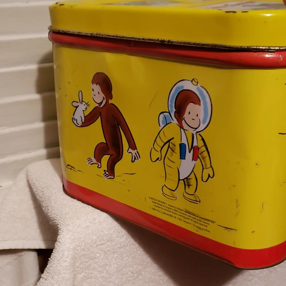 Vintage Curious George Toychest